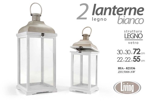 Set lanterne portacandela - lanterne,