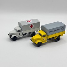 Lotto di 2 modellini di camion