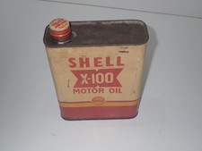 SHELL X-100 MOTOR OIL LATTA