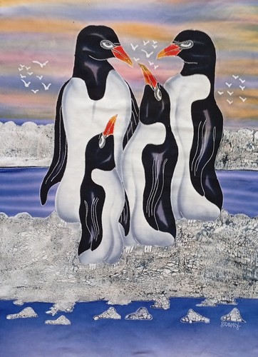 Pinguini famiglia firmato - famiglia,