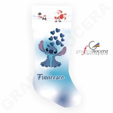 Calza 50cm Stitch con Nome