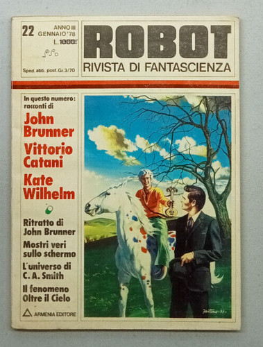 Robot rivista fantascienza - rivista, di