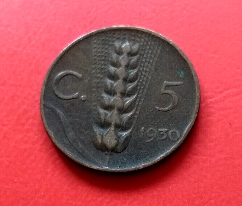 Monnaie italie centesimi - italie, 5