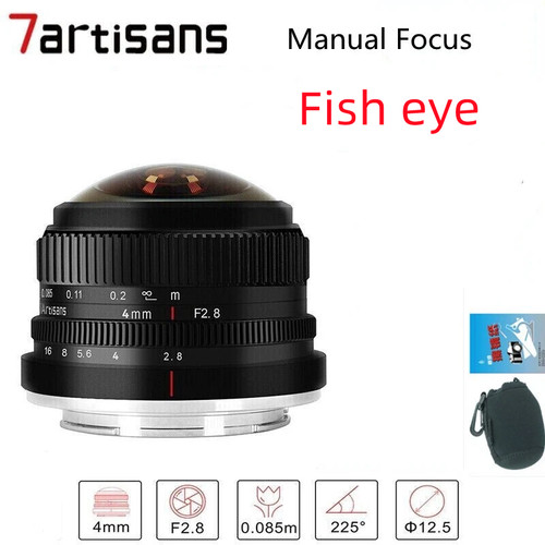 7artisans 8 obiettivo - 4, f2.8
