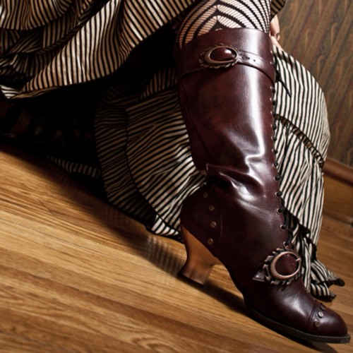 Stivali steampunk hades - steampunk,