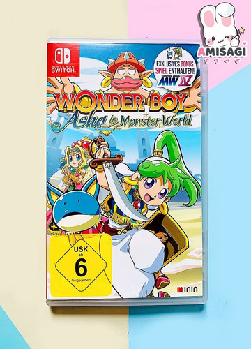 Wonder boy asha - asha, in