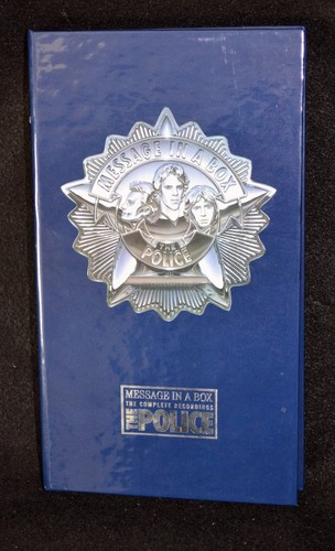 The police message box - police,