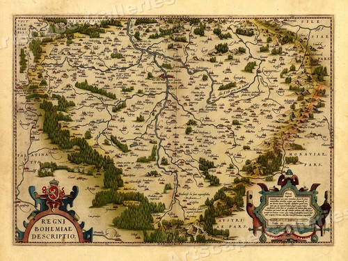 1570 boemia orbis - boemia, terrarum