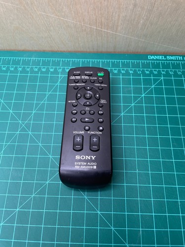 Sony amu009 black remote - rm-amu009,