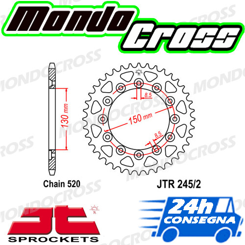 Corona acciaio denti - jt,