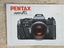 Pentax Super A Super-a supera Fotocamera Chassis body reflex 35 mm +  manuale