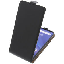 Custodia per UMIDIGI A5 Pro Custodia Cellulare Modello Flip Custodia Nera