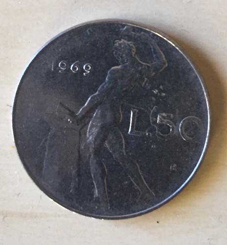 Moneta lire del - moneta, da