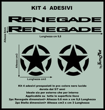 adesivi jeep renegade per auto
