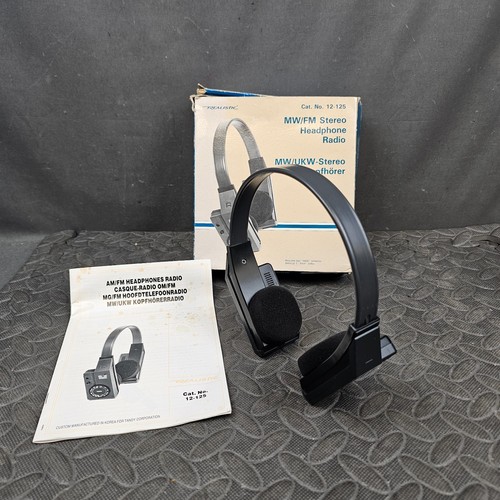Cuffie stereo fm - stereo, am/fm
