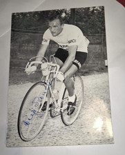 Diego Ronchini squadra Bianchi foto Olympia+ autografo  anni 50-60