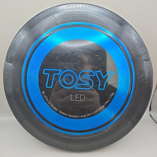 Tosy led nero blu - nero, brilla