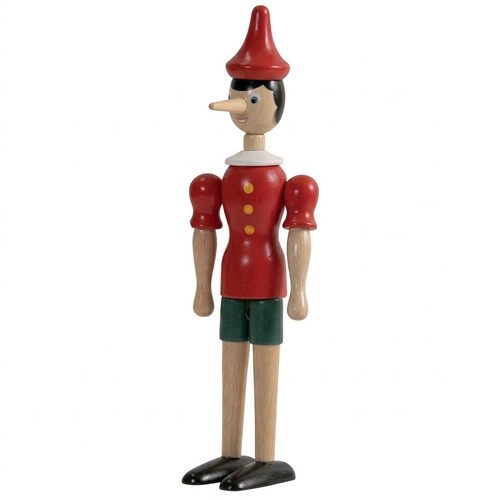 Marionetta legno pinocchio - legno,