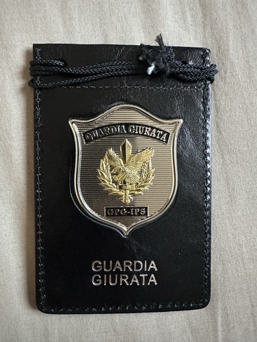 Placca badge collo gpg - placca,