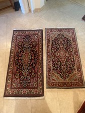Coppia di tappeti persiani in ottime condizioni 125x60 e 115x59. 