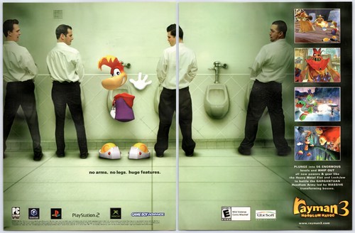 Rayman ps2 xbox gamecube - rayman,