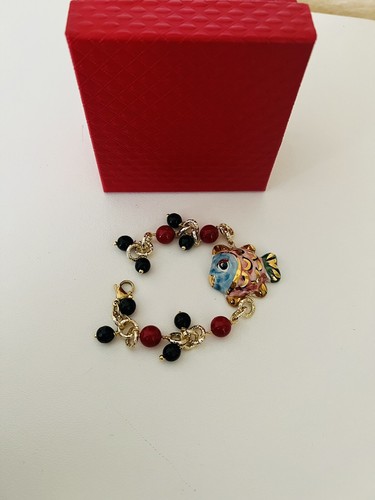 Bracciale con pesce in - pesce,