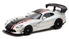 Tarmac T64G-TL028-SL Dodge Viper ACR Extreme argento metallizzato scala 1:64 modello