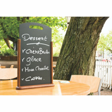 Lavagna da Tavolo Legno 21x45