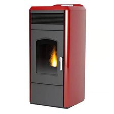 Stufa a pellet Laminox VALENTINA AIR LUX 16kW ventilata in acciaio verniciato