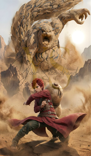 Naruto gaara poster - gaara, stampa