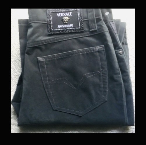 Jeans vintage versace grigio - vintage,