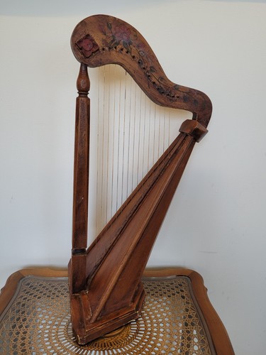 Arpa ottomana legno fatta - in,