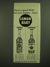 1968 lemon hart jamaica rum - jamaica,
