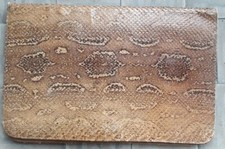 Pochette Borsetta donna Pitone usata vintage borsa coccodrillo serpente