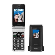 BRONDI AMICO PREZIOSO - TELEFONO CELLULARE SENIOR - BLACK