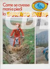 advertising -TEST MOTO BULTACO SHERPA 350  1979 -MOTOSPAGNOLE TRIAL EPOCA