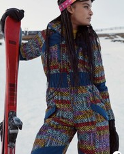 Tuta da sci jacquard Free