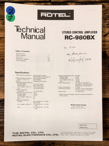 Rotel 980bx - rotel, rc-980bx