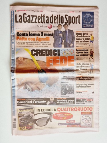 Gazzetta dello sport luglio - gazzetta,