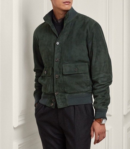 Giubbotto uomo verde bomber