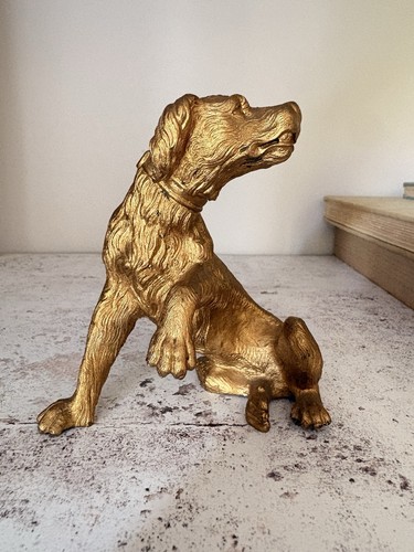 Vintage gilt bronze - bronze, a