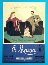 Cartolina Pubblicitaria E