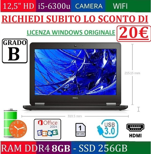 Notebook hd dell - 12,5",