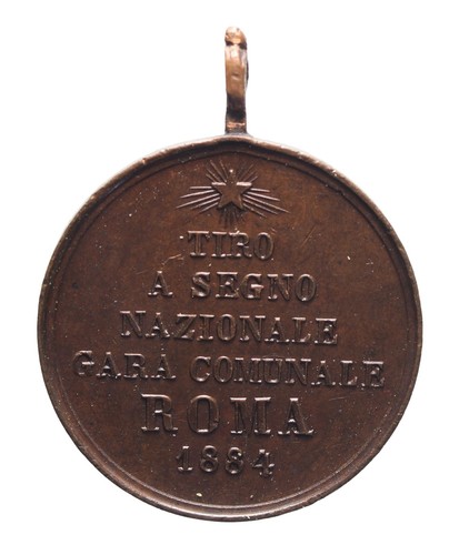 Medaglia roma tiro a - medaglia,
