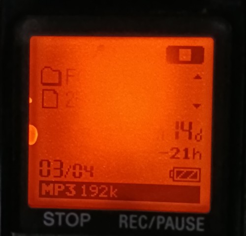 Sony icd 512 dictaphone - 512,