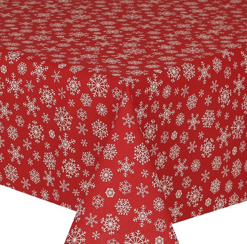 Fiocco neve rosso - di,