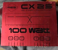CROSSOVER CXHWT Res WOOFER E TWEETER Crossover XOVER 100 Watt 2 WAY 4OHM