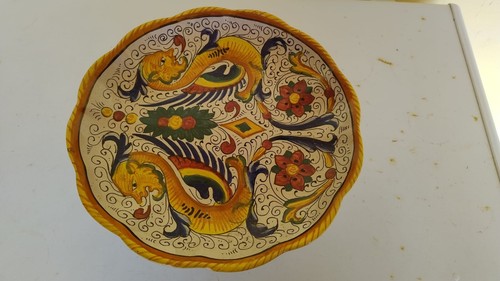 Alzata ceramica deruta - alzata,