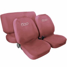 COPRISEDILI COMPATIBILI CON 500 FODERE MISTO COTONE COLORE ROSA