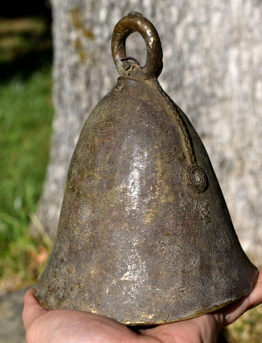 Antica campana africana chamba - campana,